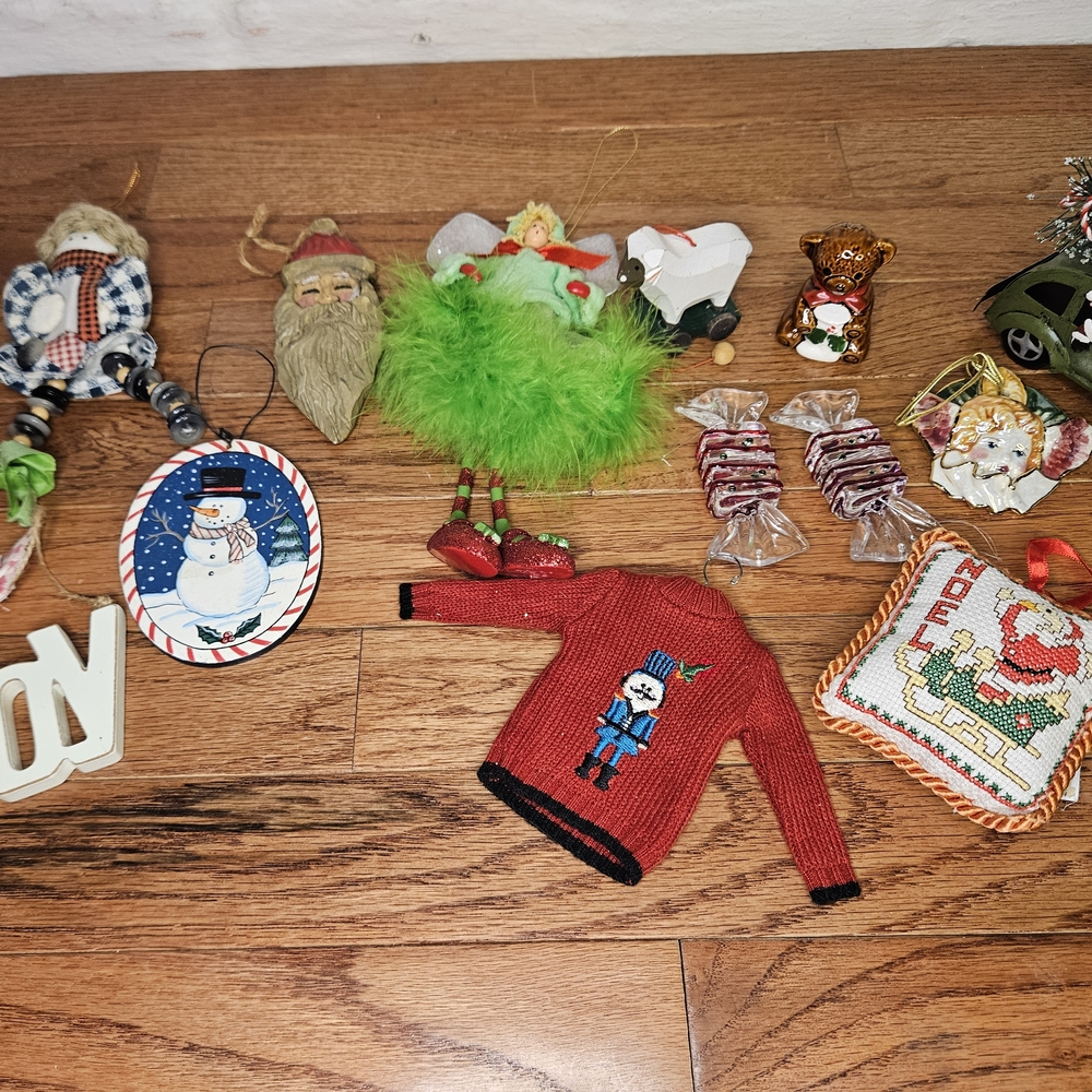 Festive Christmas Ornament Collection